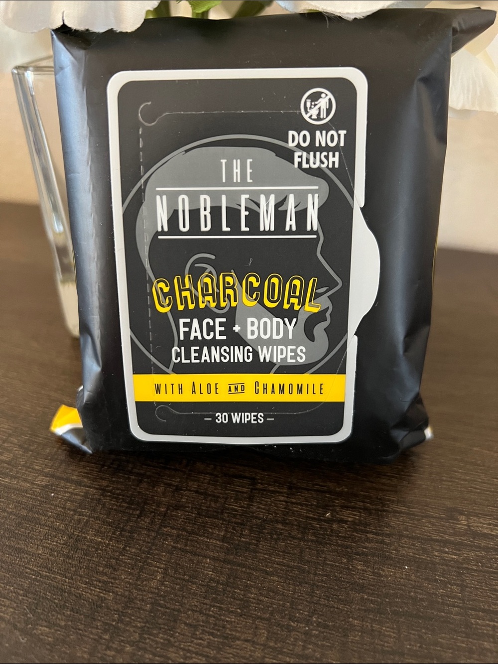 The Nobelman Charcoal Face & Body Cleansing Wipes